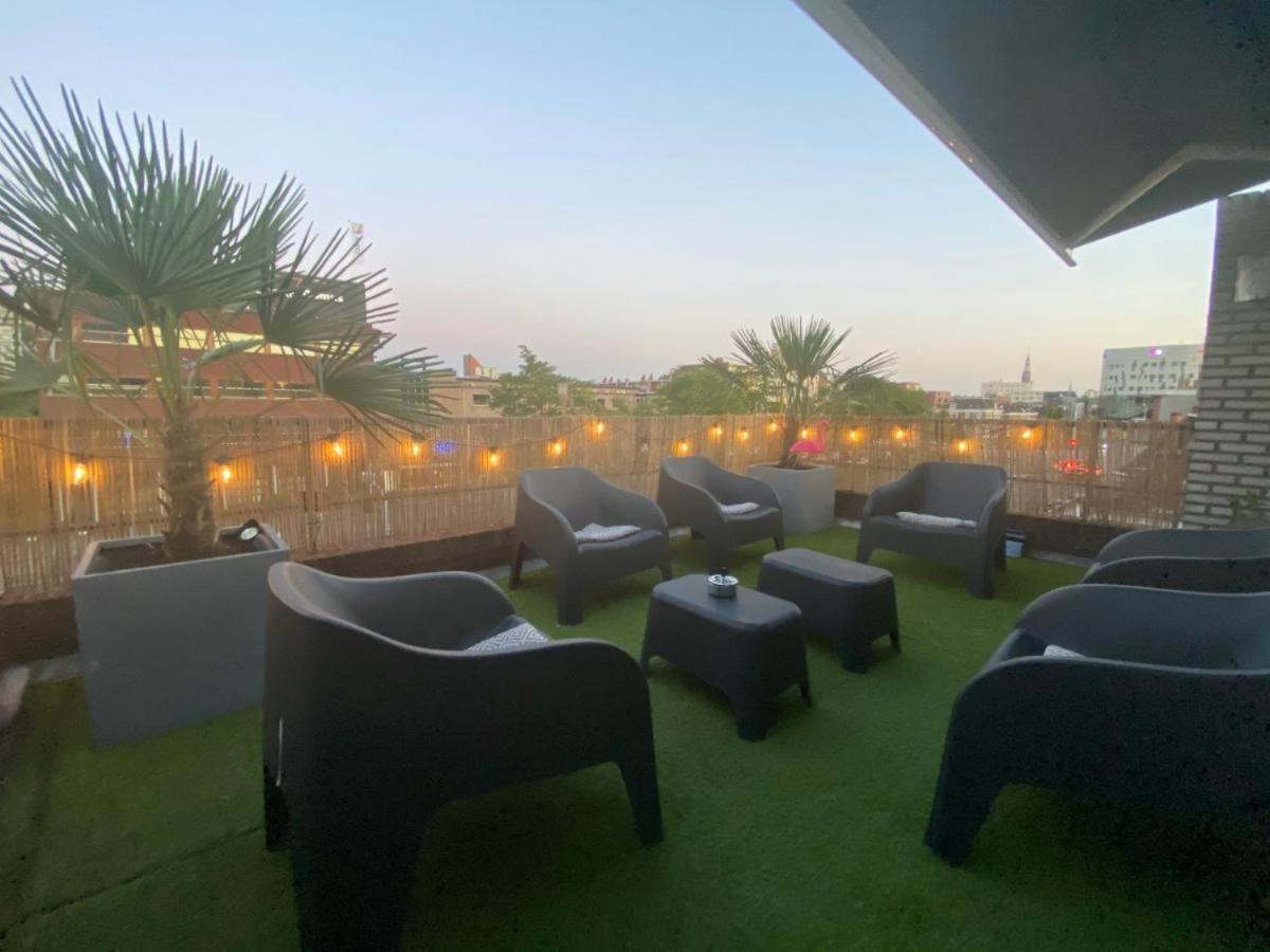 חרונינגן The Jungle - Duo Studio With Kingsize Terrace מראה חיצוני תמונה